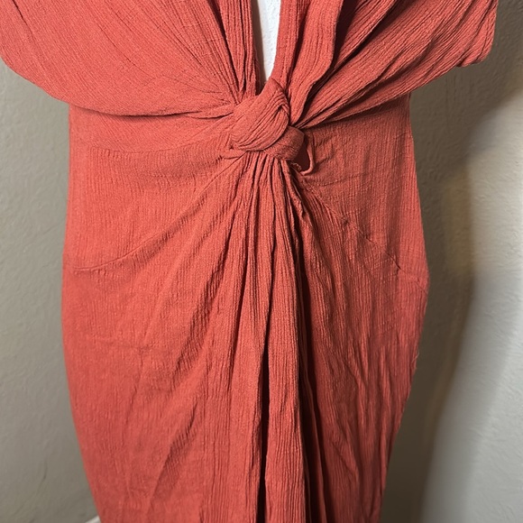 Coral Dress/Cover Up Size Large by Cotton Candy LA - Picture 4 of 4